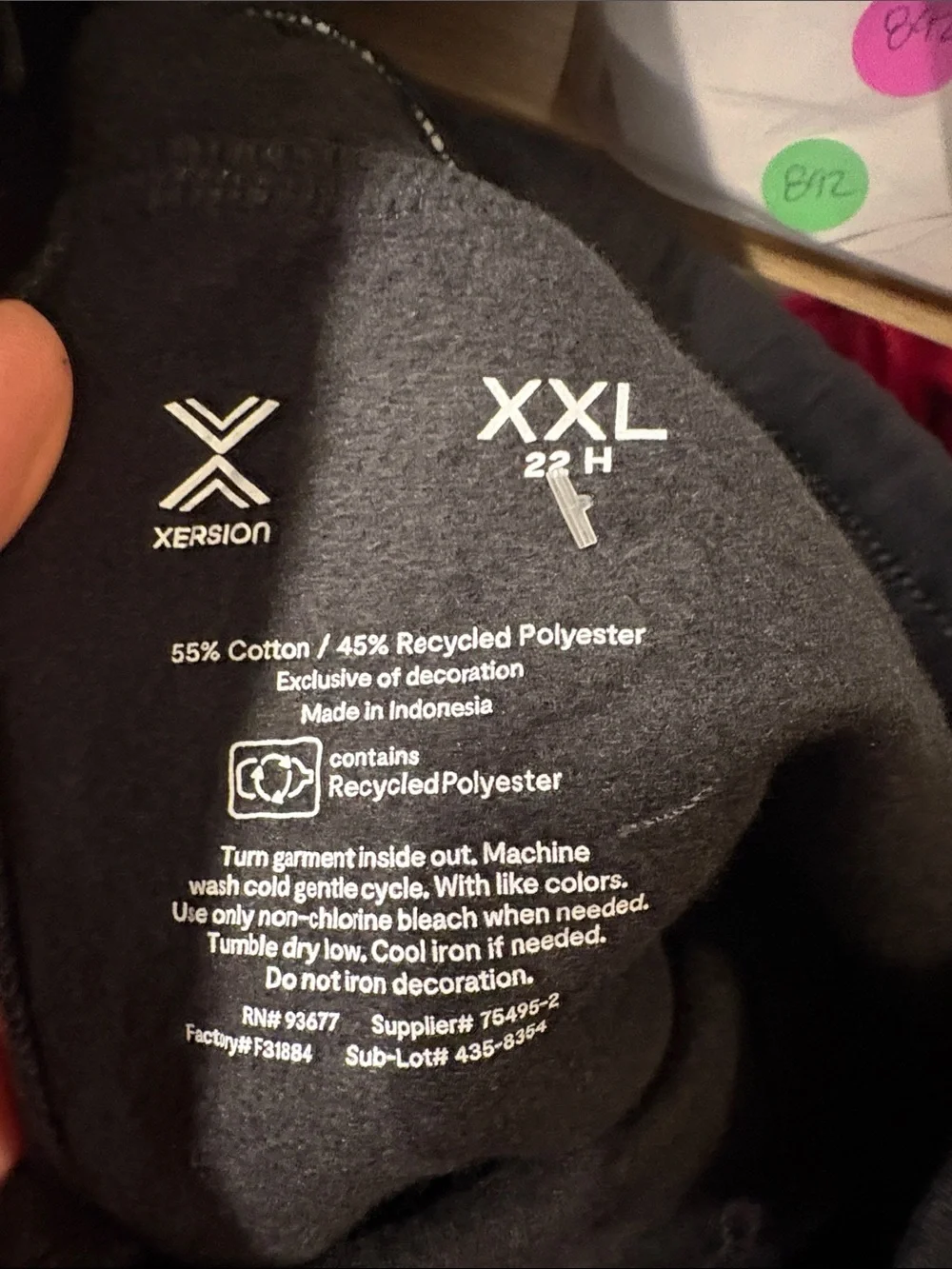 Xersion Black Men's Drawstring Joggers